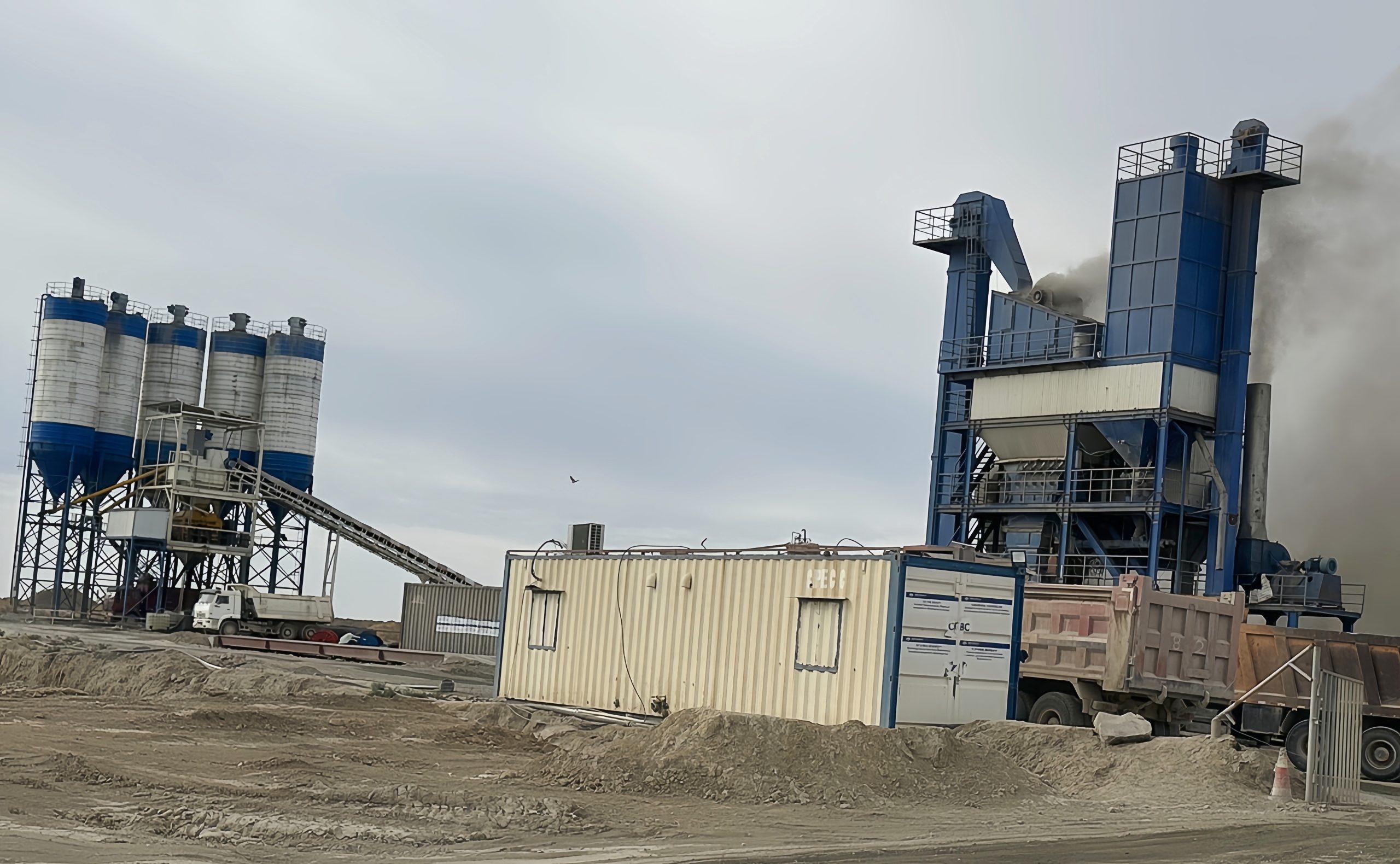 HZS270 concrete batching plant project