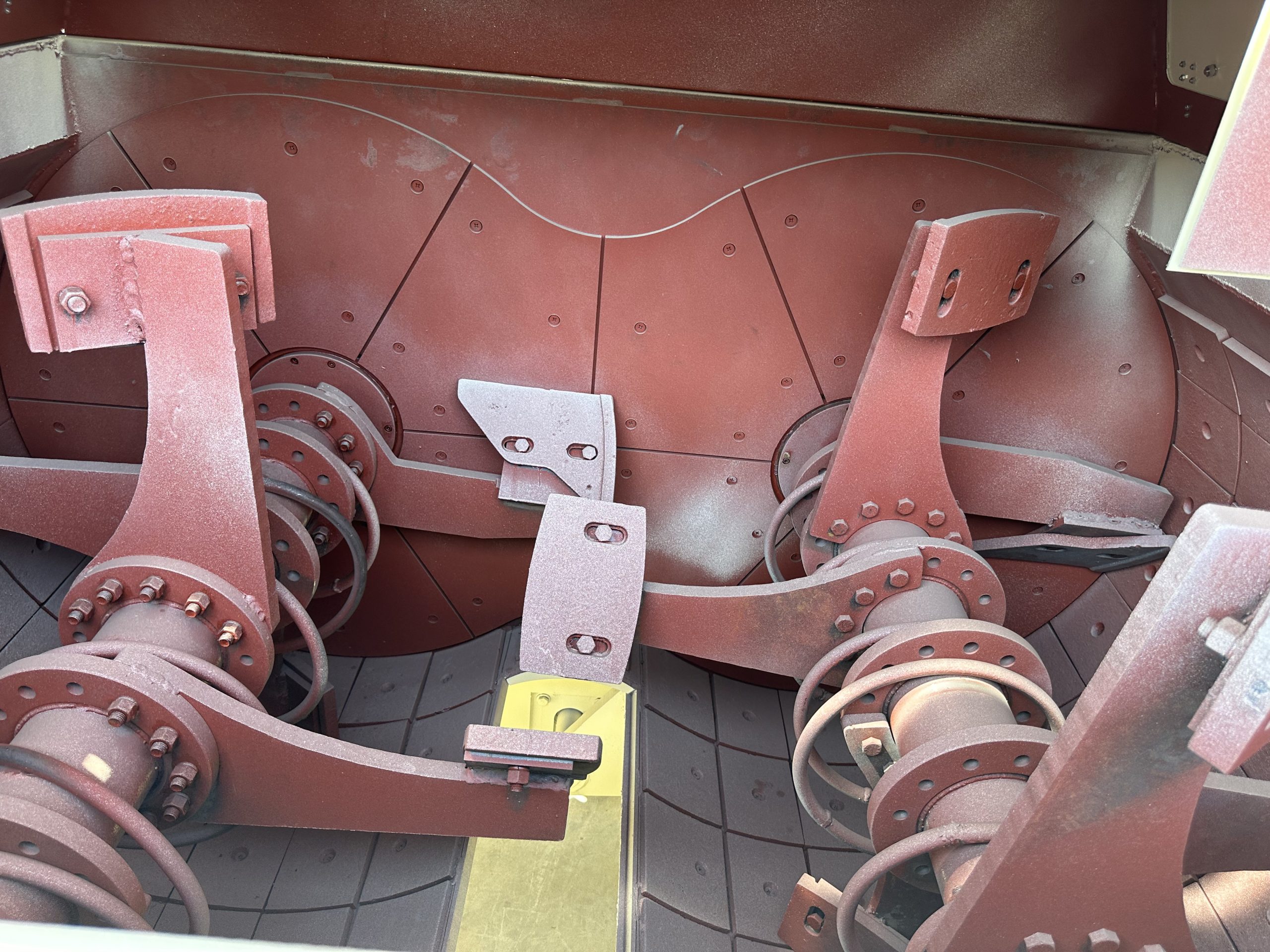 JS1500 concrete mixer structure and components