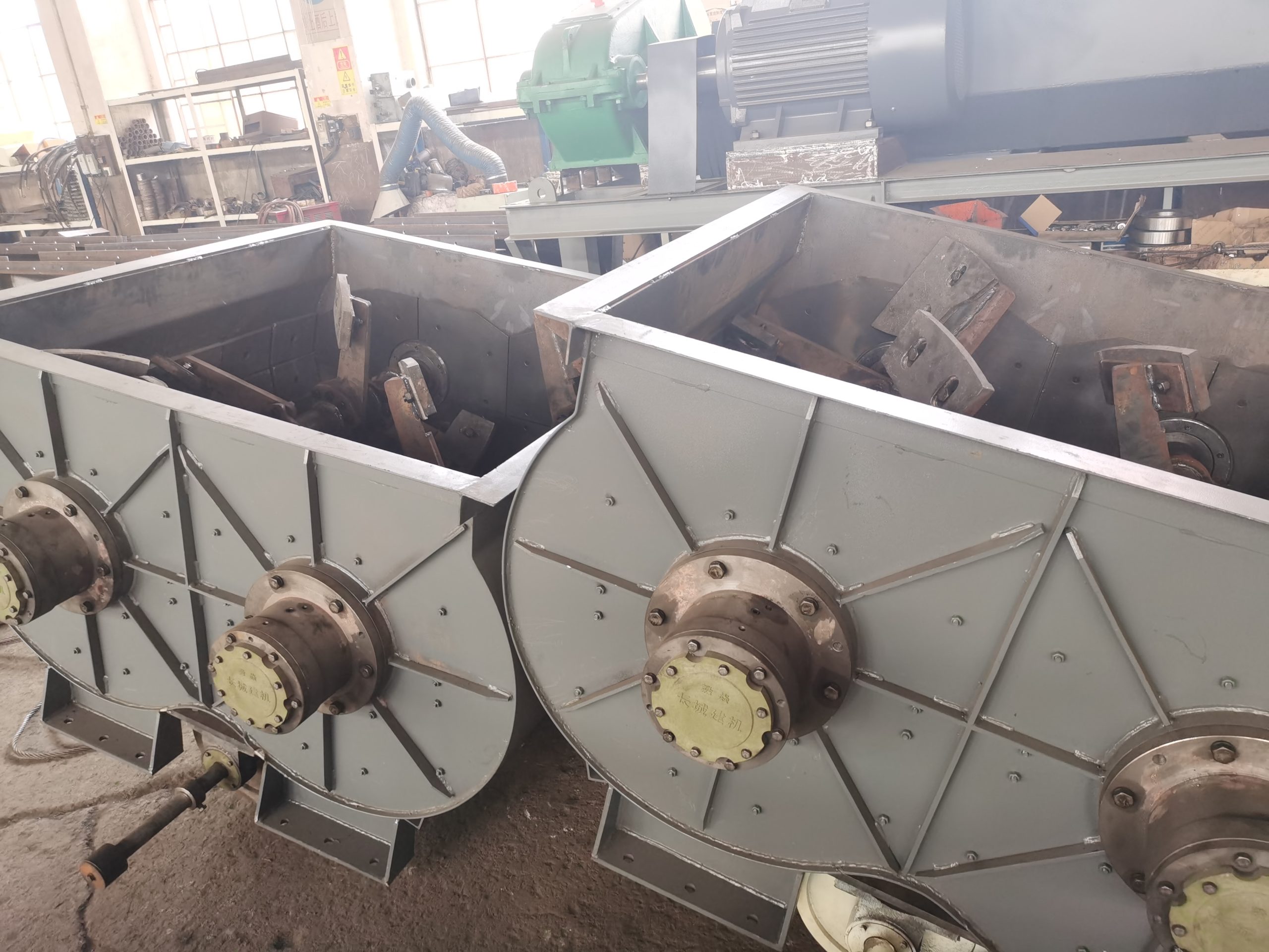 JS500 concrete mixer structure and components